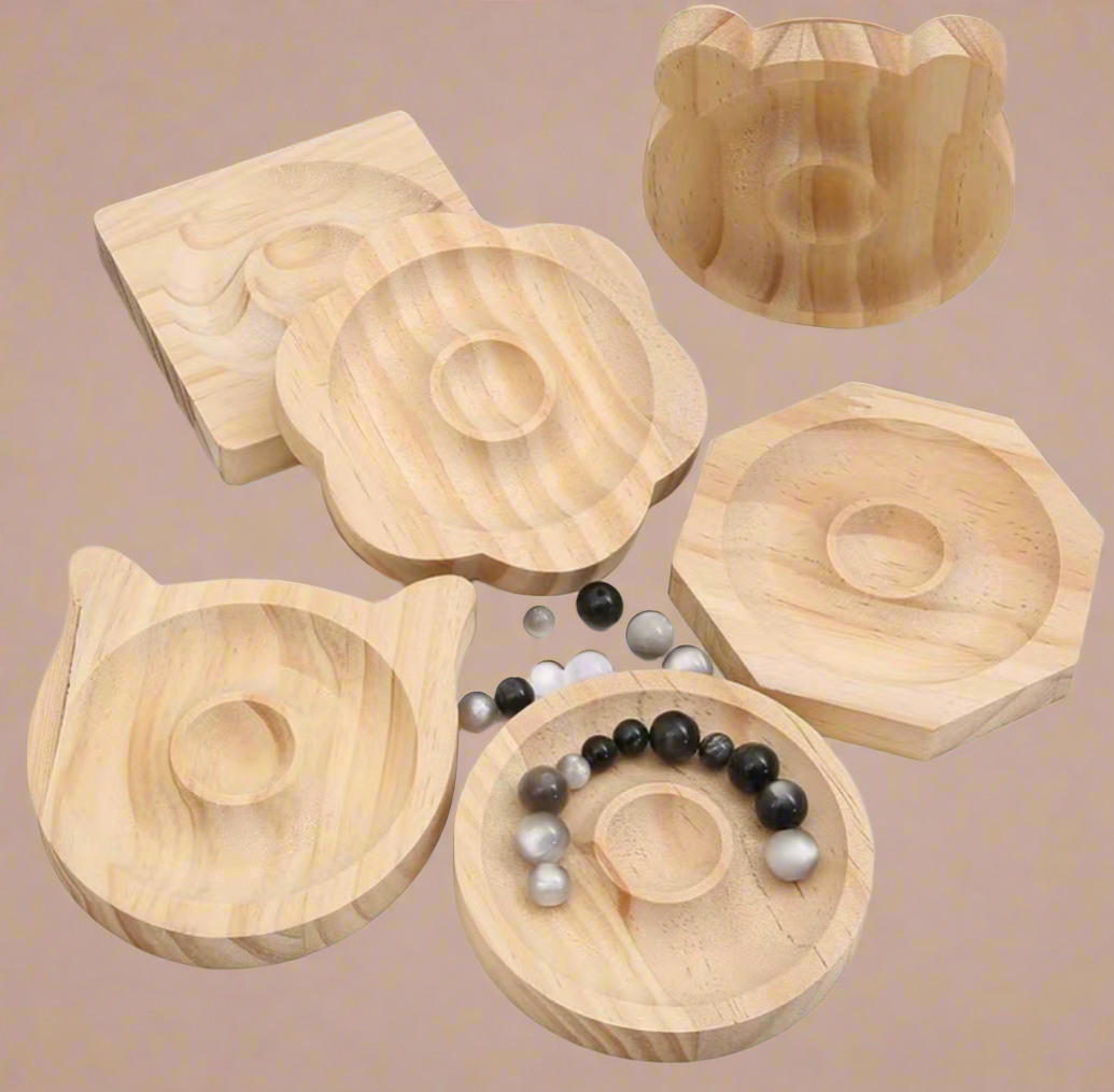 Wooden Bracelet Tray (Small)
