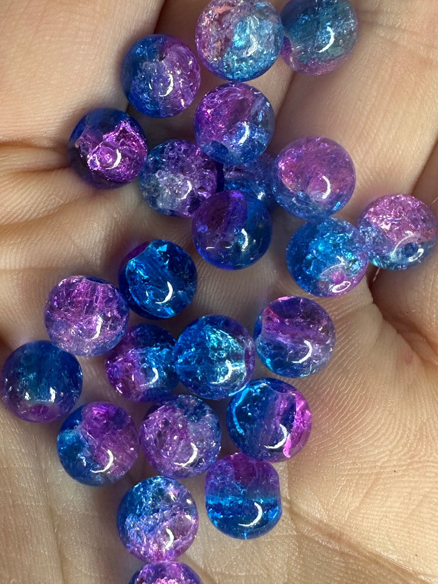 Glass Beads Mystery Charm Bag (50)
