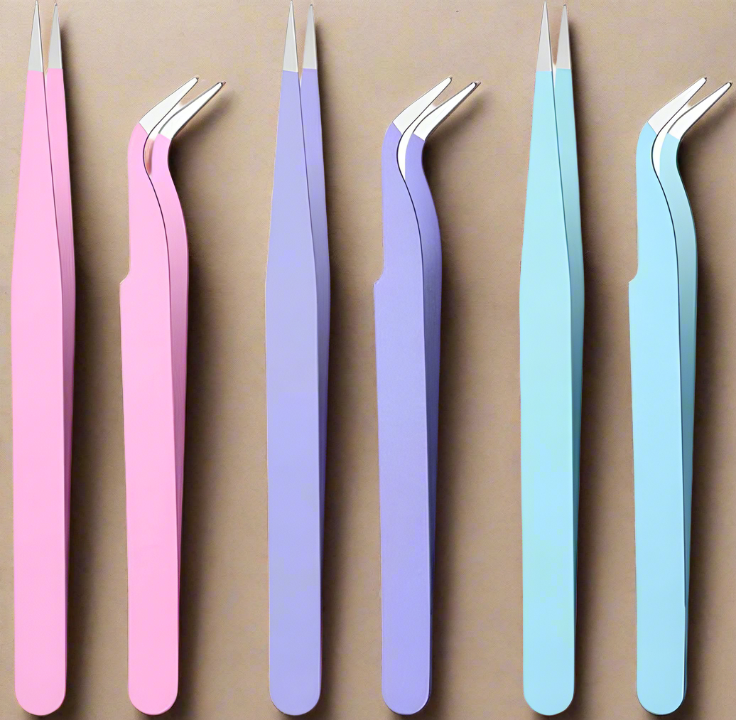 Jewellery/Craft Tweezers Set of 2