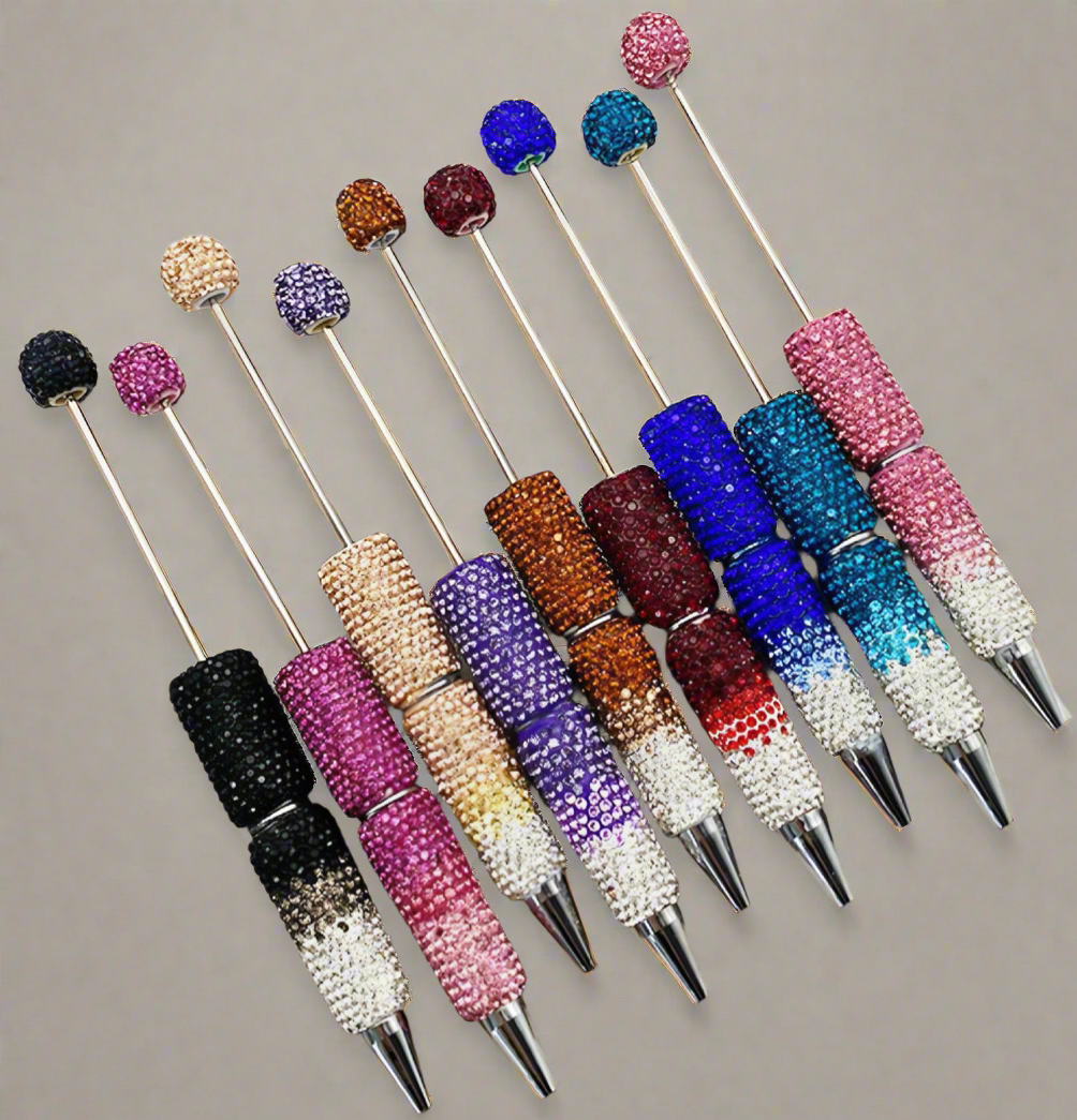 Beadable Rhinestone Pen (Ombré)