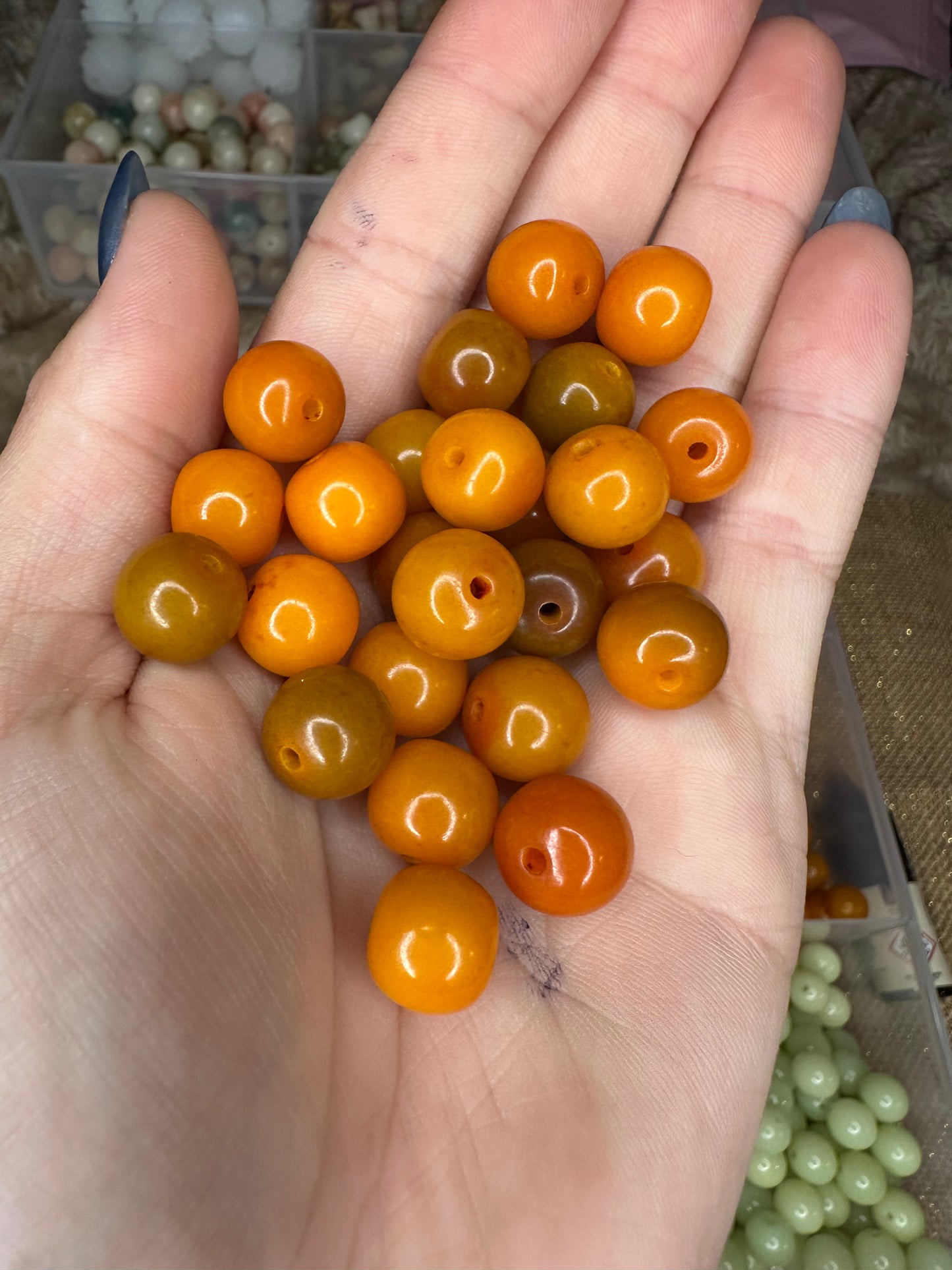 Bodhi Beads Orange Mix (20pcs)
