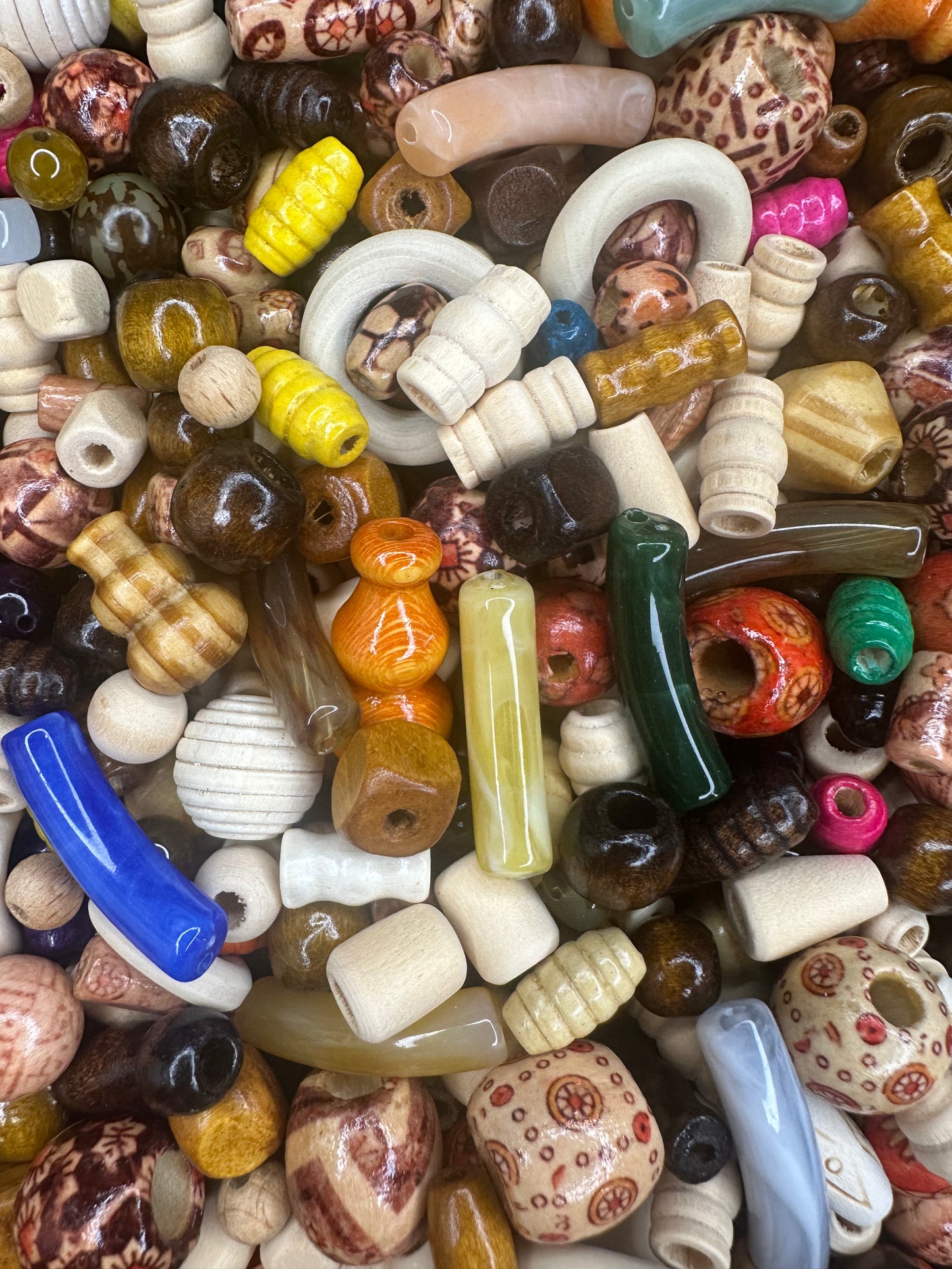 Wooden Bodhi Bead Accessory Mix