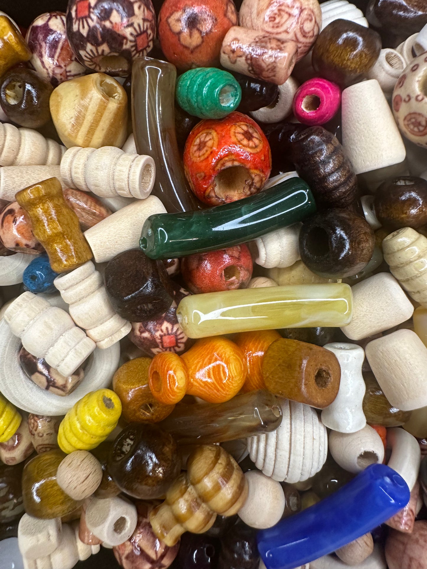 Wooden Bodhi Bead Accessory Mix