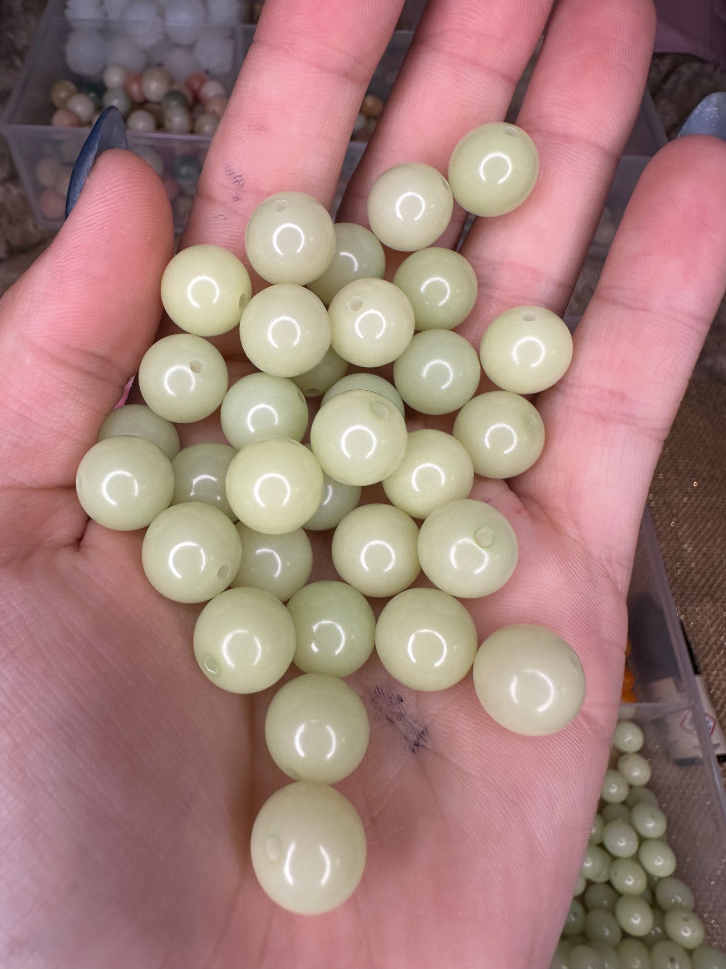 Bodhi Beads Light Green (20pcs)
