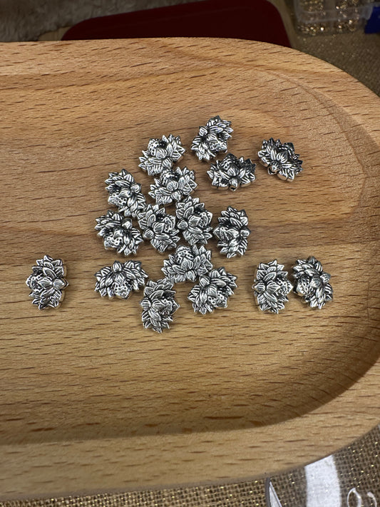 Lotus Flower Spacer Bead (10g)